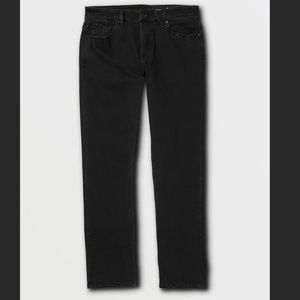 Volcom Solver Modern Fit Jeans - Blackout